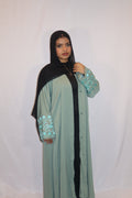 Mint Noor Abaya