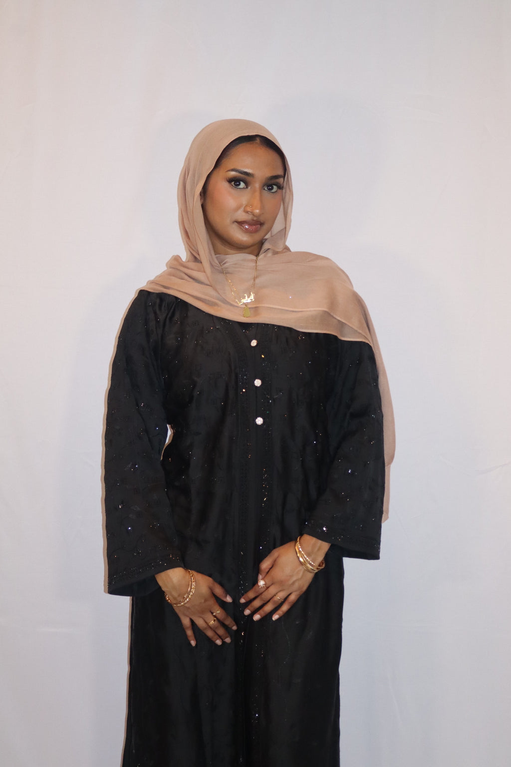 Black Night Abaya