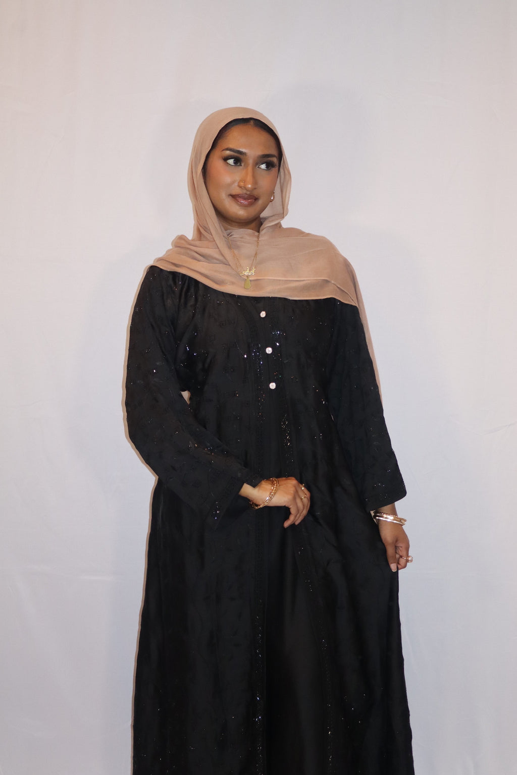 Black Night Abaya